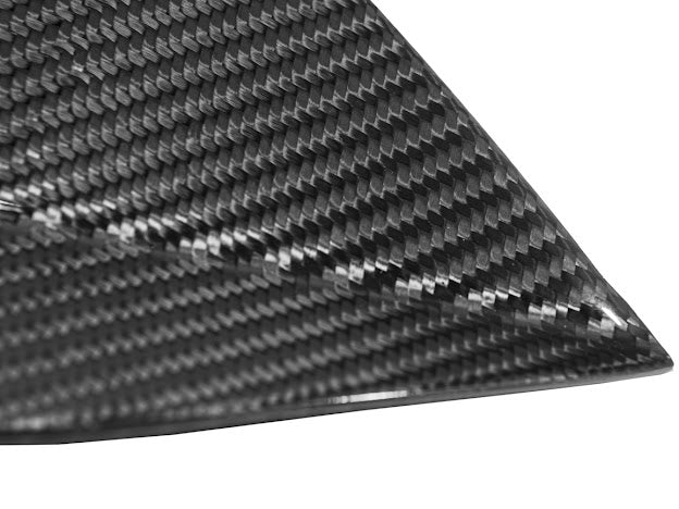 2024-UP MUSTANG S650 | CARBON FIBER LICENSE PLATE FRAME BACKING